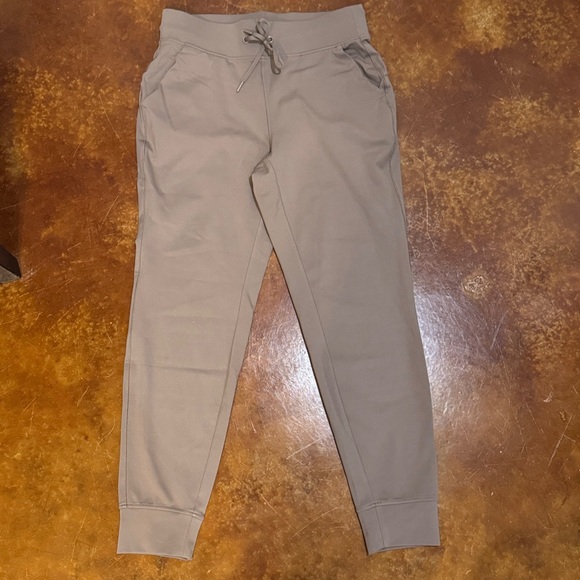 Yogalicious Pants - Yogalicious Taupe Track Joggers